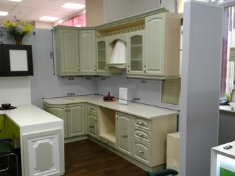 Скачать фотографию Производство мебели на заказ Кухня нежно-зеленого цвета 49273111 в Балашихе