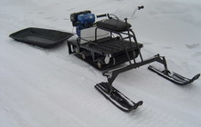 Лыжный модуль для мотобуксировщиков