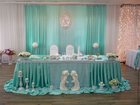 Смотреть foto  Оформление свадьбы тканями цветами шарами 33134030 в Королеве