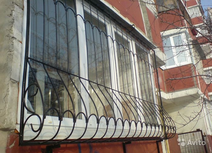 Решетки на балкон, лоджии, цена 250.00 грн., фото, заказать в броварах - etov (id# 1204642)..
