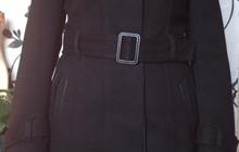 пальто женское демисезонное драповое размер 44