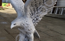 Скульптура из бетона Орел выс, 60 см, вес 30 кг