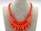 Новое фото Ювелирные изделия и украшения Продам оранжевое ожерелье, 34838505 в Москве