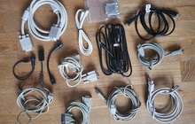 Набор кабелей для компьютера, телефона, сетевые оптом в наборе
