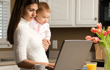 Работа в интернете на дому для мам