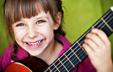 Обучение, уроки игры на гитаре для детей и взрослых