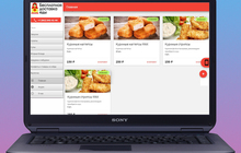 Сайт и приложение для доставки еды