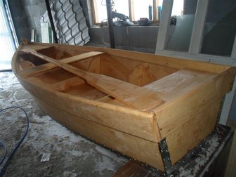 Увидеть фото  Лодка деревянная (новая) 32436812 в Первоуральске