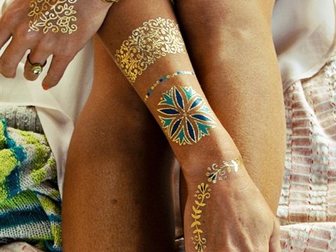 Просмотреть фотографию  Gold flash tattoo, опт/розница 33079829 в Москве