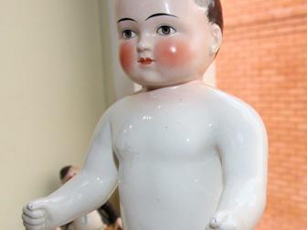 Новое изображение  Антикварная немецкая коллекционная кукла Porzellan-Badepuppe 37266270 в Ростове-на-Дону