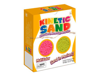 Свежее фотографию Разное Цветной кинетический песок 2,27 кг Kinetic Sand, 2 цвета: розовый, желтый, 37368204 в Москве