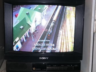 Уникальное фотографию Телевизоры Телевизор Sony KV-1484 Trinitron б/у 73523109 в Москве