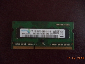Просмотреть фото Аудиотехника Оперативная память DDR3 SAMSUNG 2GB 69010109 в Муроме