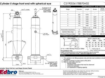       Edbro CS190S56178B70A02     39622936  