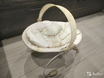 Шезлонг для малышей,  Съёмная дуга, сиденье полностью можно снимать, анатомическая спинка, Состояние: Б/у в Одинцово