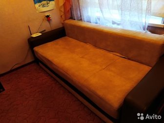 продаю диван,  изготовлен в 2016 году, в эксплуатации с 2018 года,  независимый пружиной блок, механизм трансформации - еврокнижка, ящик для белья,  размеры дивана в Петропавловске-Камчатском