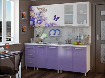 Увидеть фотографию Кухонная мебель Кухни 2м, (5 цветов) - новые, доставка 32691466 в Подольске