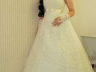 Просмотреть foto Свадебные платья Продам свадебный набор: платье 48-52 р, шубку, перчатки и кольца под платье (размер 3) 33910799 в Саратове