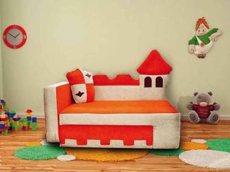 Скачать бесплатно фотографию Мягкая мебель Продаю детский диван Замок, 35798574 в Саратове