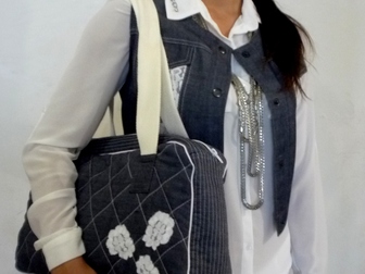 Скачать бесплатно изображение Женская одежда Комплект жилет + сумка 38037230 в Саратове