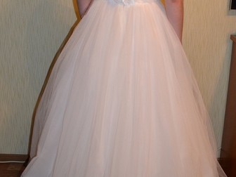 Просмотреть изображение Свадебные платья Новое свадебное платье, фата, болеро, юбка с кольцами 39433829 в Энгельсе