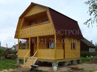 Новое изображение Разные услуги Брусовые, каркасные дома, дачи под ключ - СК ПЕСТОВОСТРОЙ 38886548 в Великом Новгороде